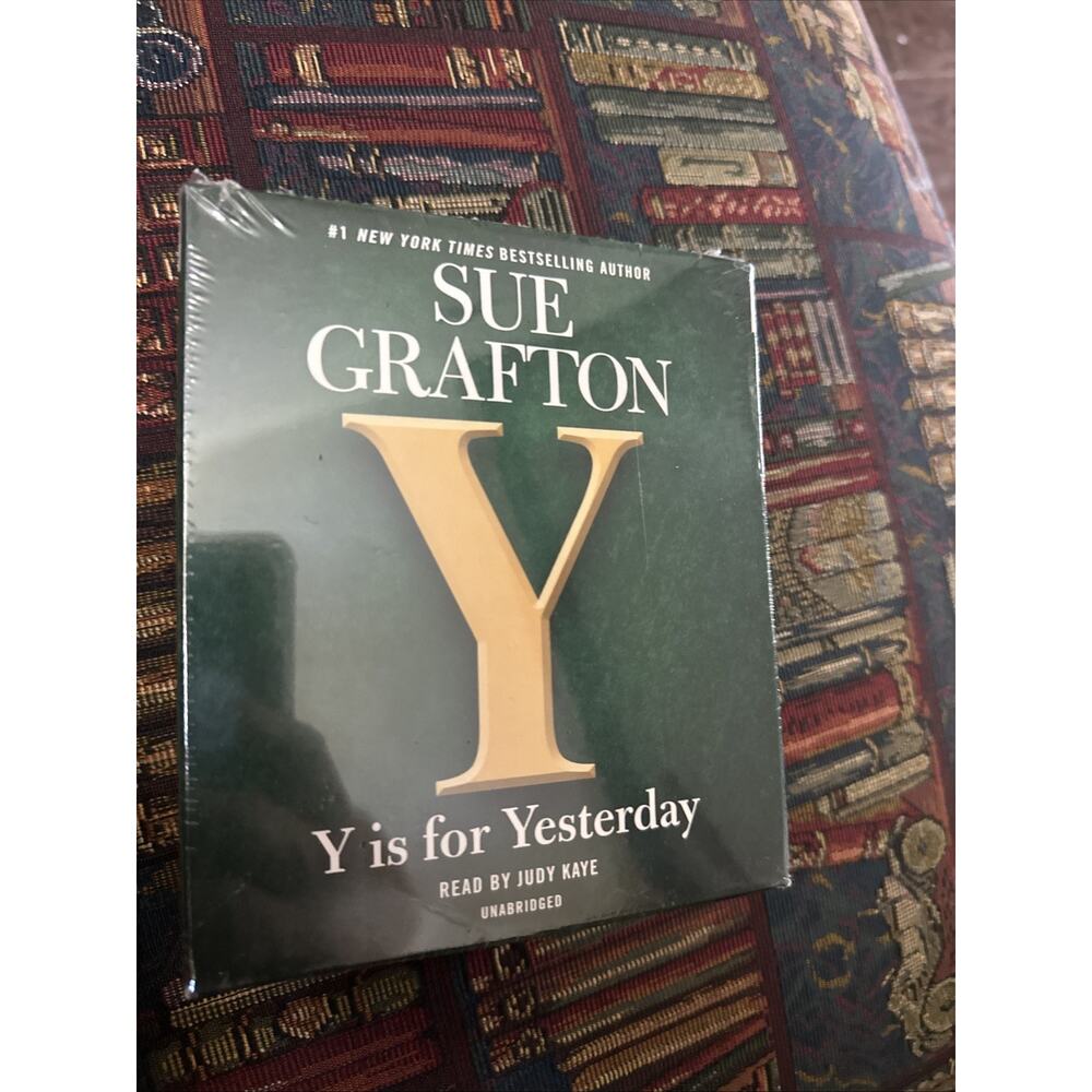 Y IS FOR YESTERDAY by SUE GRAFTON .6CD AudioBook – Abridged‎ NEW